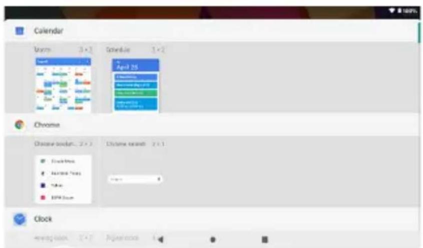 Calendar Options 3×3 Schedule 3×2 April 25 Refresh Time: 2:17 Refresh Time: 2:17 Refresh Time: 2:17 Chrome Chrome button... 2×3 Chrome search 2×1 Clockbox Newer Time Share EPR Scan Clock
