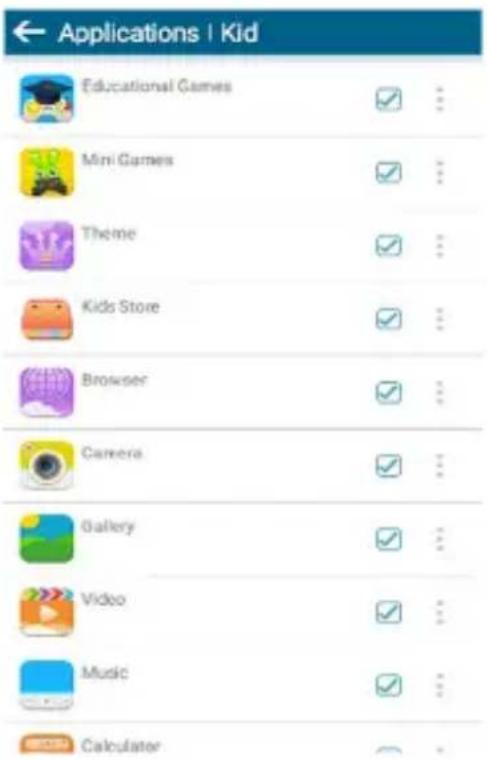 Vivax TPC-705 Kids - Applications Filter / Website filtering (Filter Aplikácii/ Filter web stránok) - 2