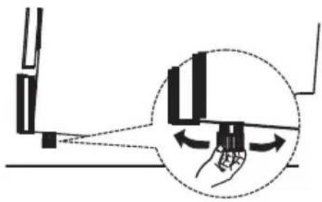 CORBERO CLVM7723W - Nivelar o aparelho - 1