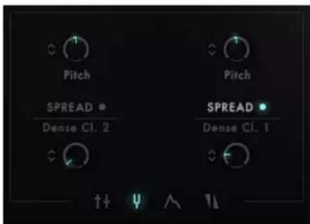 Pitch SPREAD Dense Cl. 2 Pitch SPREAD Dense Cl. 1