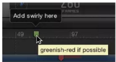 Add swirl here 49 97 greenish-red if possible