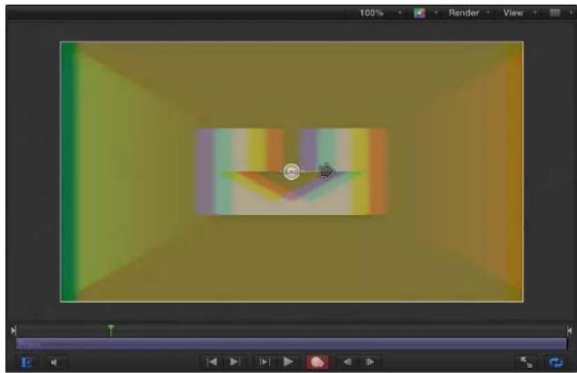 APPLE Motion 5.1 - Create a prism blur transition effect - 4