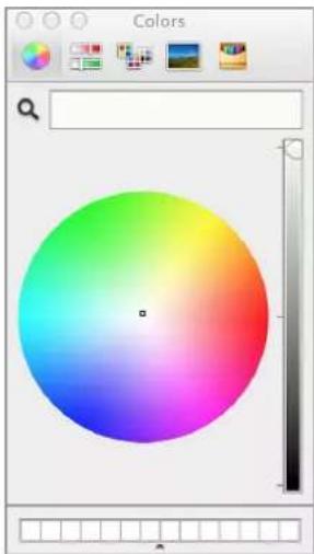 APPLE Motion 5.1 - Set text color in the HUD - 1
