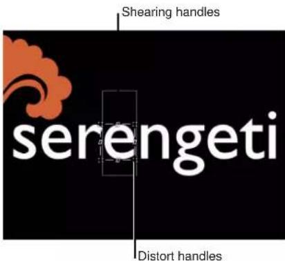 Shearing handles serengeti Distort handles