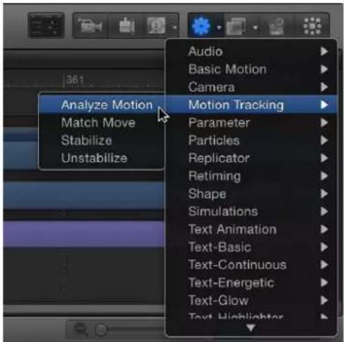 361 Analyze Motion Match Move Stabilize Unstabilize Audio Basic Motion Camera Motion Tracking Parameter Particles Replicator Retiming Shape Simulations Text Animation Text-Basic Text-Continuous Text-Energetic Text-Glow Text Highlighter
