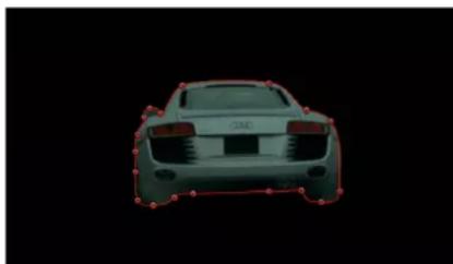 APPLE Motion 5.1 - Rotoscope a subject by animating a mask - 3