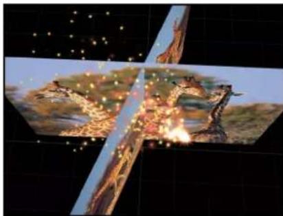 APPLE Motion 5.1 - Turn the system into 3D particles - 5