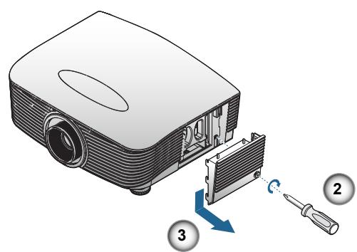 OPTOMA HD87 - Remplacement de la lampe - 5