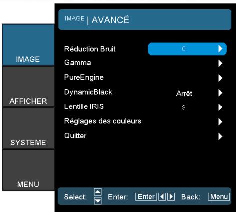 OPTOMA HD87 - Avancé - 1