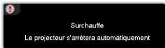 OPTOMA HD87 - ? Messages à l'écran - 2