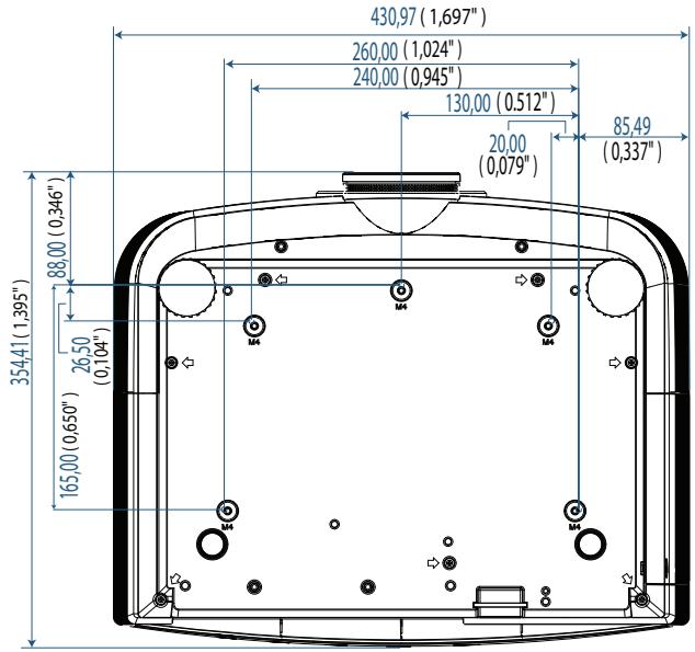 OPTOMA HD87 - Installation au plafond - 3