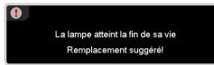 OPTOMA HD87 - Remplacement de la lampe - 1