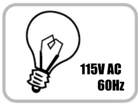 115V AC 60Hz