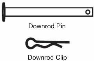 Downrod Pin Downrod Clip