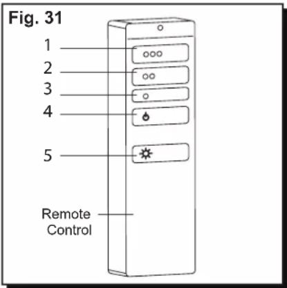 Fig. 31 1 2 3 4 5 Remote Control