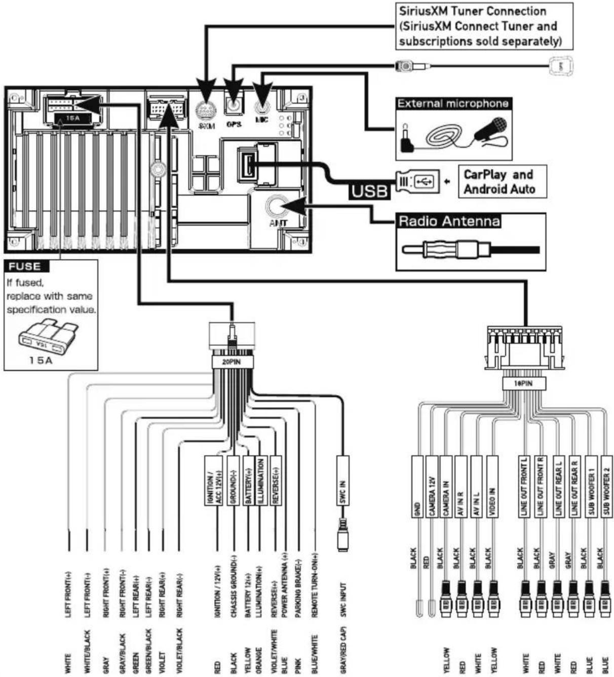 JENSEN J1CA8FL - INSTALLATION GUIDE - 3