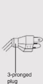 3-pronged plug