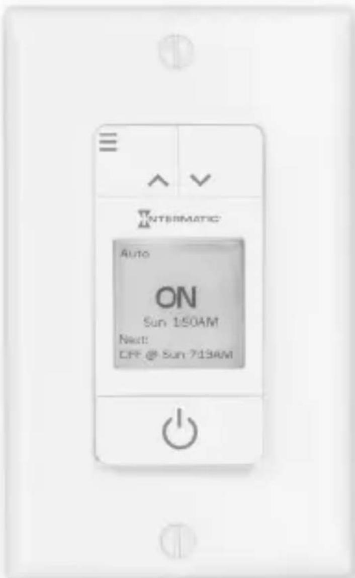 INTBIMATIC Auto ON Sun 1:50AM Next: OFF @ Sun 7:13AM