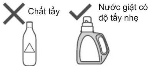 Chất tẩy Nước giặt có độ tẩy nhẹ