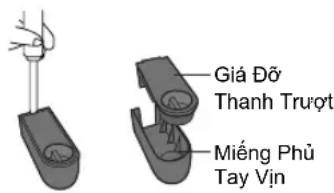 Giá Đỡ Thanh Trượt Miếng Phú Tay Vịn