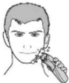 PANASONIC ES-SL10 - ▶ Wet shaving - 2