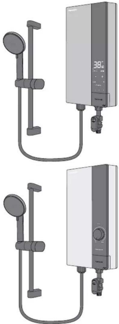 PANASONIC DH-4UD1TZ - คู่มือการใช้งานและการติดตั้ง เครื่องทำน้ำอุ่นไฟฟ้า ำ(สรับใช้งานภายในบ้าน) - 1