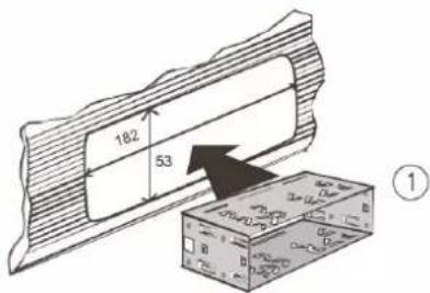 BLAUPUNKT Aspen 140 - INSTALL THE UNIT - 1