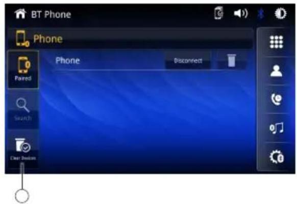 BT Phone Phone Phone Disconnect Paired Search Clear Shocker