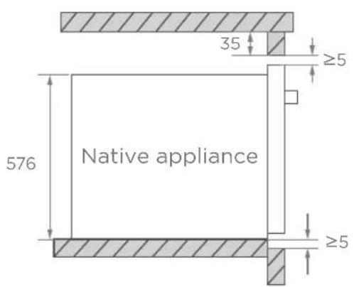 35 ≥5 Native appliance 576 ≥5