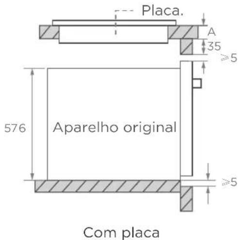 Placa. A 35 ≥5 576 Aparelho original ≥5 Com placa