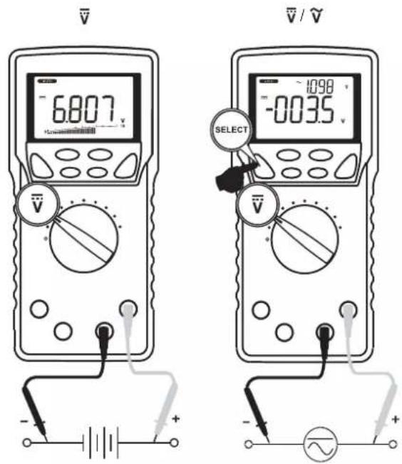 6.807 V V / V 1098 -0035 SELECT V + - +