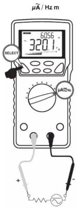μA / Hz m 6056 320.1 SELECT μA/Hz + -