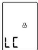 CARRIER ComfortVu BACnet TB-24-C - Locking the thermostat buttons - 1