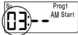 CARRIER ComfortVu BACnet TB-24-C - Start time - 2
