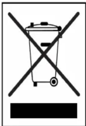 Prohibition sign with crossed-out trash bin and no text, indicating no waste or disposal restriction