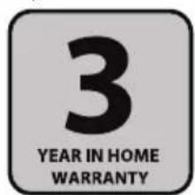 3 YEAR IN HOME WARRANTY