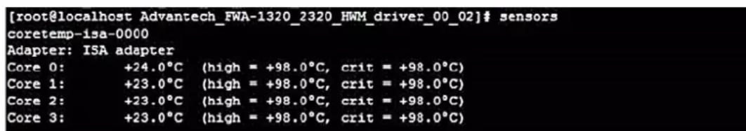 Advantech FWA-1320 - Pin No. Pin Name Function - 1