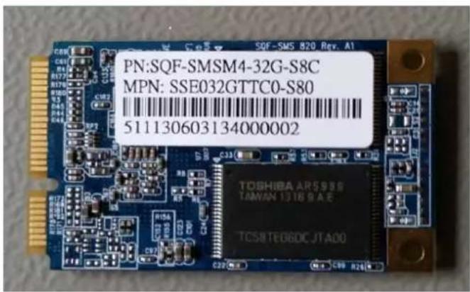 PN:SQF-SMSM4-32G-S8C MPN: SSE032GTTC0-S80 511130603134000002 TOSHIBA AR5999 TAWAN 1318 B.A.E TCS8TE06DC JTA00