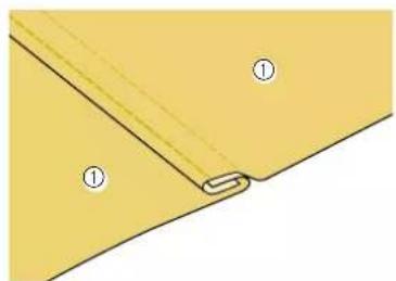 BABY LOCK Esante - Flat Fell Seams - 4
