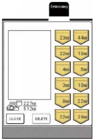 Embroidery 23KB 44KB 22KB 10KB 4KB 5KB 3KB 10KB 8KB 22KB 22KB 39KB CLOSE DELETE