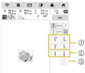 56.4 mm 70.0 mm 56.5 mm 70.1 mm 0.9 mm 0.9 mm 0.0° Edit ① ② ③