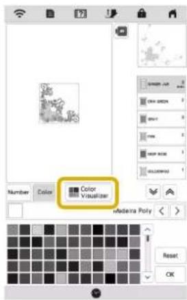 Color Visualizer Number Color Madeira Poly Reset OK