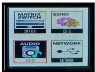 MATRIX SWITCH EDIO EDIO AUDIO AUDIO NETWORK NETWORK