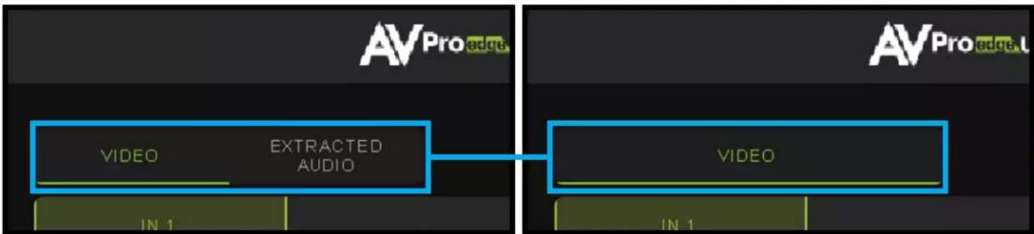 AVPro Edge AC-AXION-8 - WebUI: Audio Matrix - 1