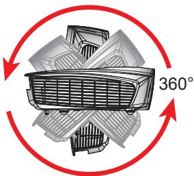 OPTOMA HD91 - Paramètres d'angle flexible - 1