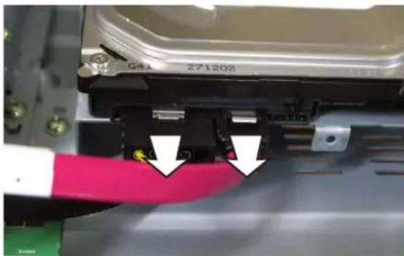 LG LE2104D - Replacing the Hard Disk Drive - 1