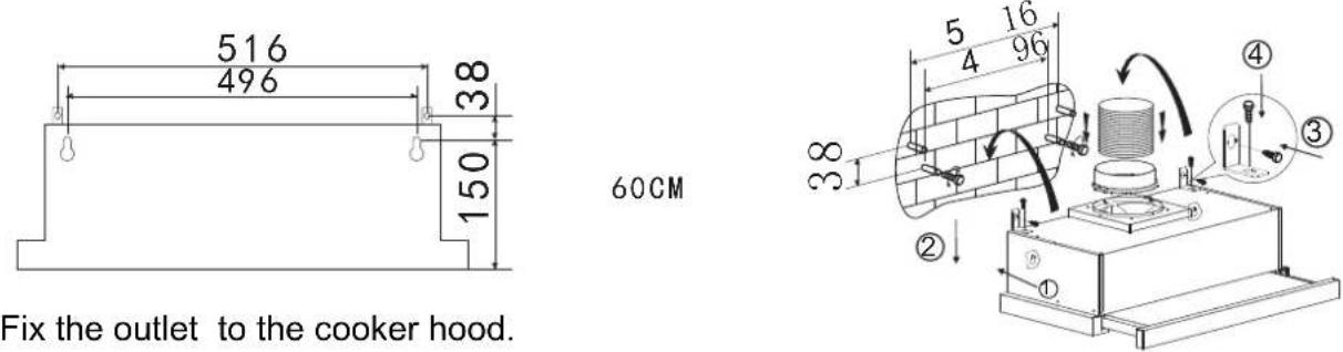 CANDY CBT60RX-07 - INSTALLATION (Wall Mounting) - 3