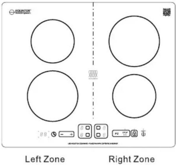 EQUATOR® Left Zone Right Zone