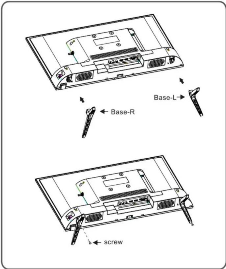Base-R Base-L screw