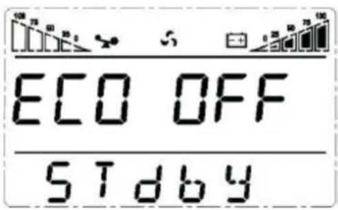 ECO OFF STdby